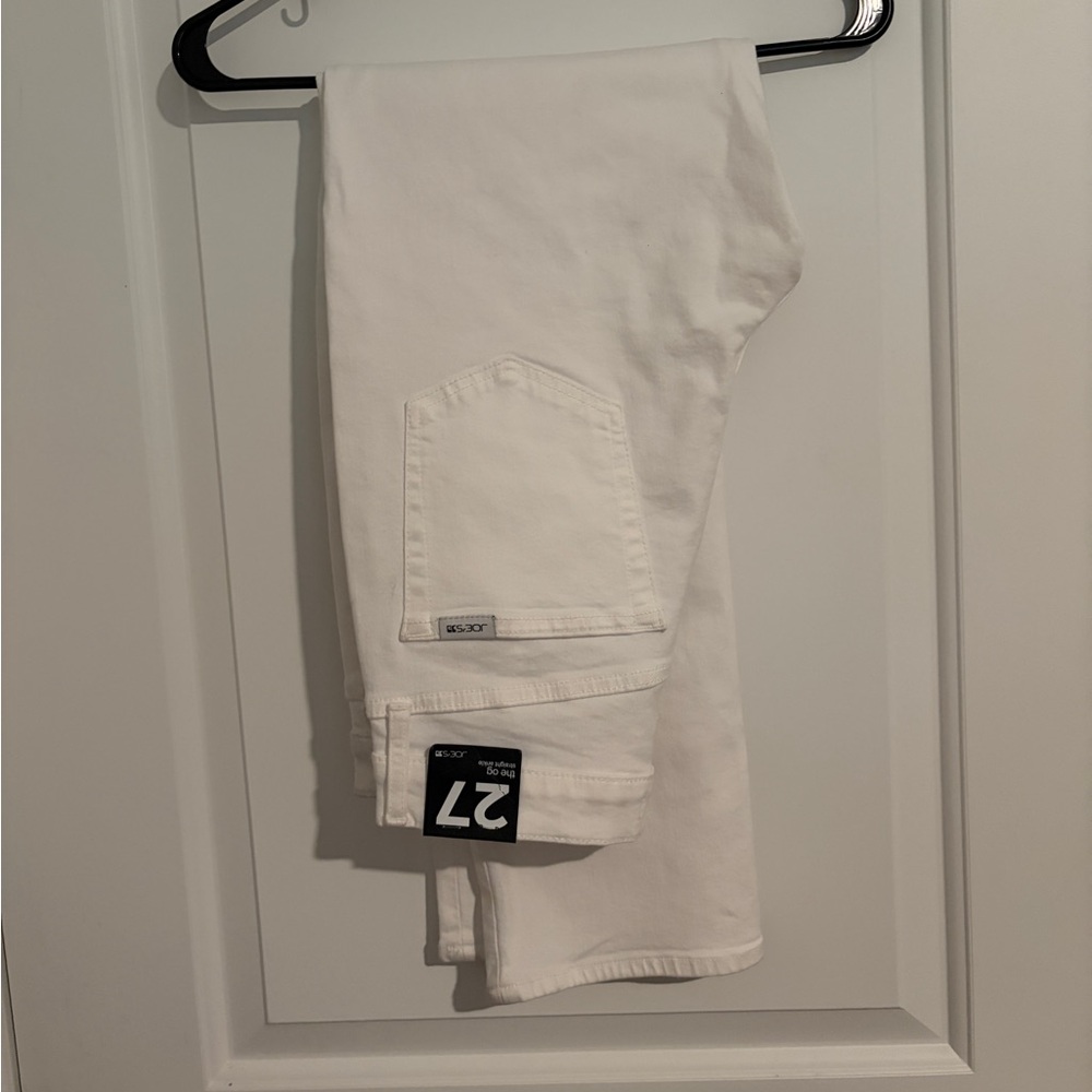 Women's White Joe's Jeans 27" Straight ankle